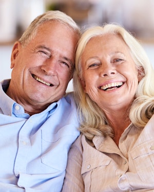 Happy couple old retired 1452345524